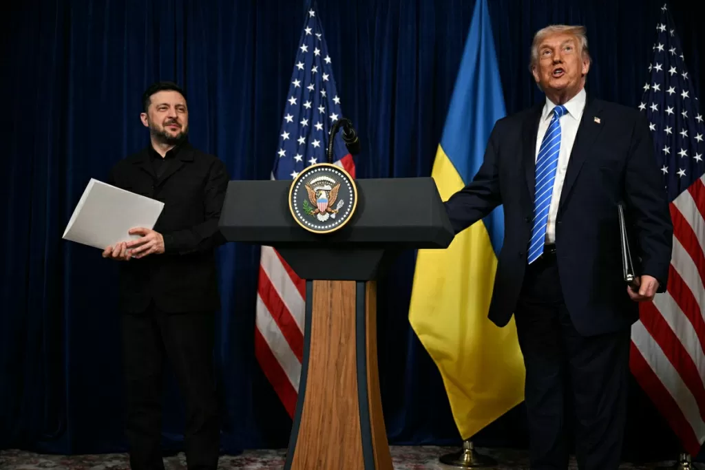 Após reunião com Zelensky, Trump diz que acordo de paz avançou 95%