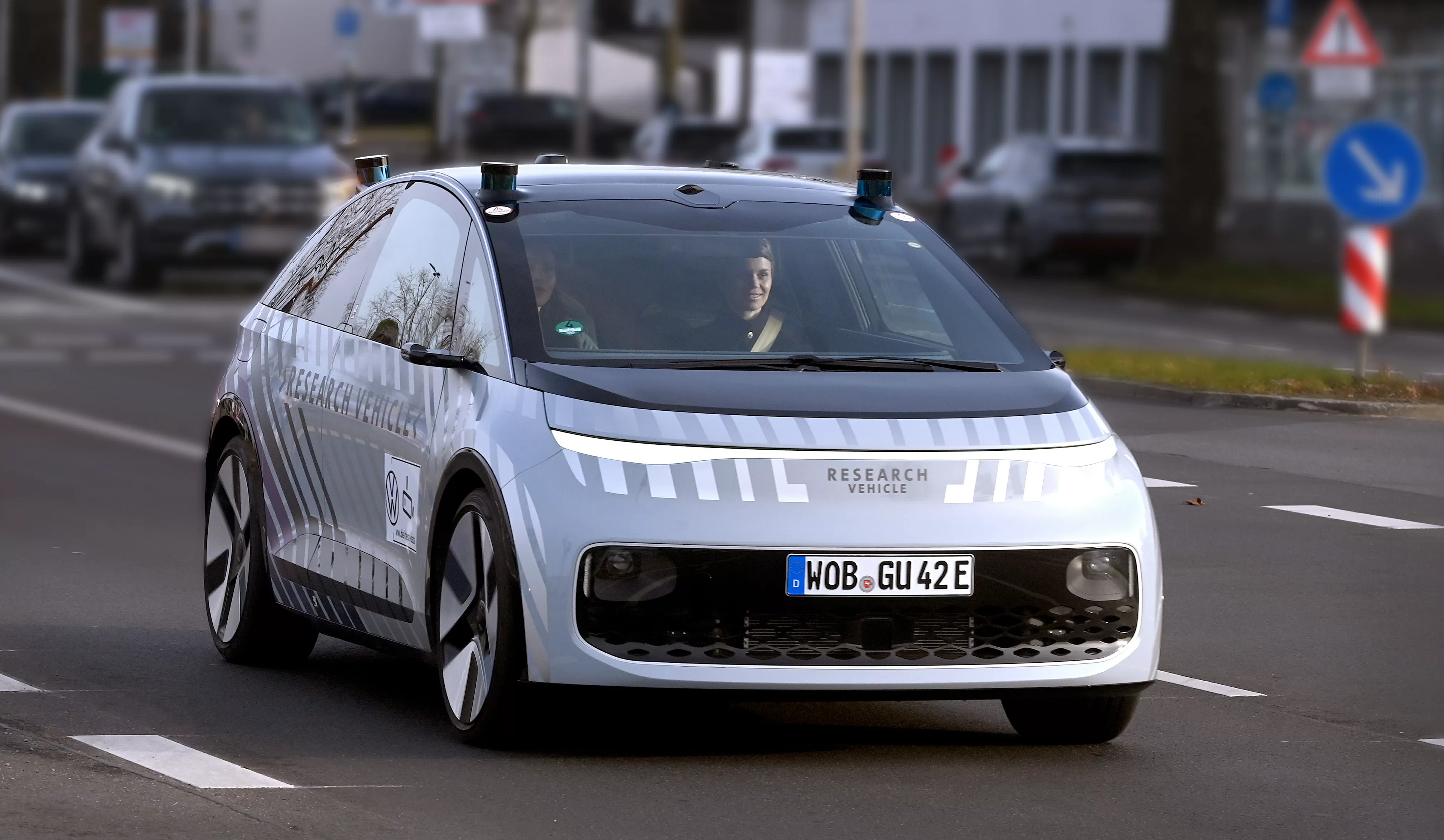 Volkswagen desenvolve carro autonomo para que o passageiro ‘não toque em nada’