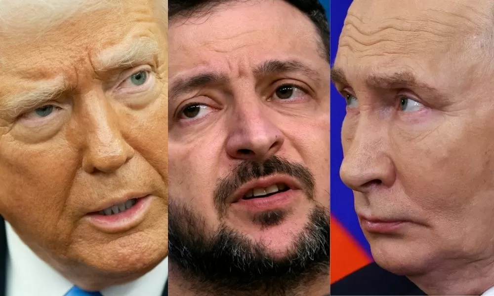 Trump conversa com Putin por telefone antes de reunião com Zelensky