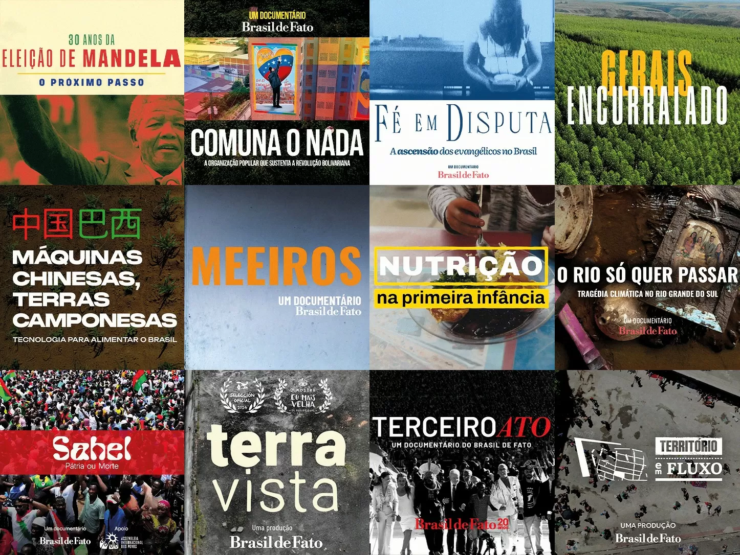 TV Brasil Internacional to air ten BdF documentaries starting Sunday (18)
