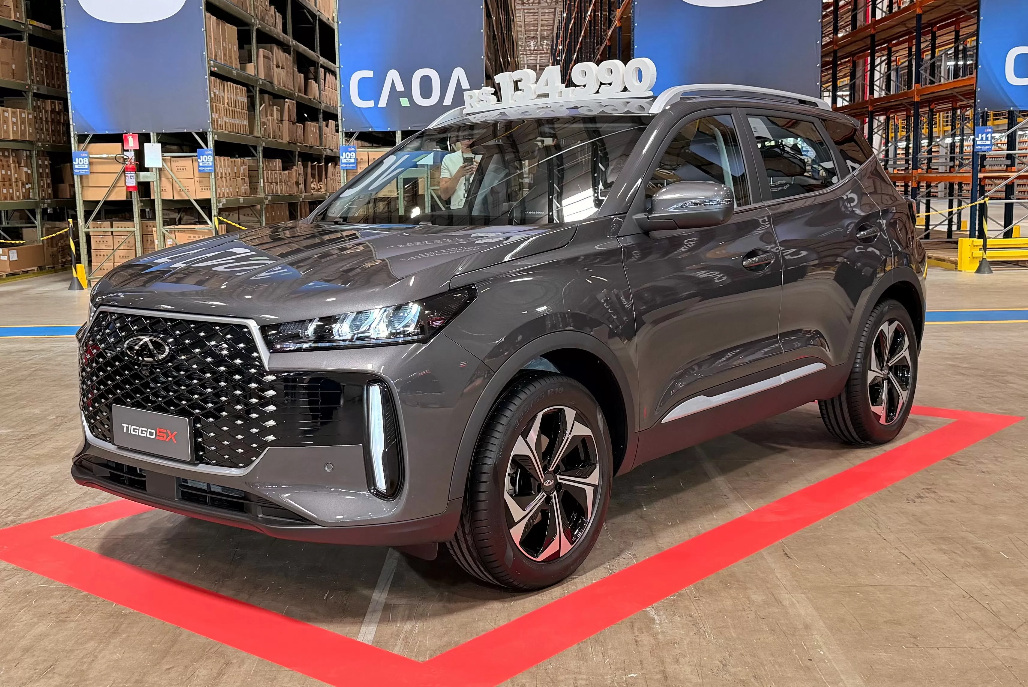 Caoa Chery Tiggo 5X 2027 estreia com novo visual e custando a partir de R$ 119.990