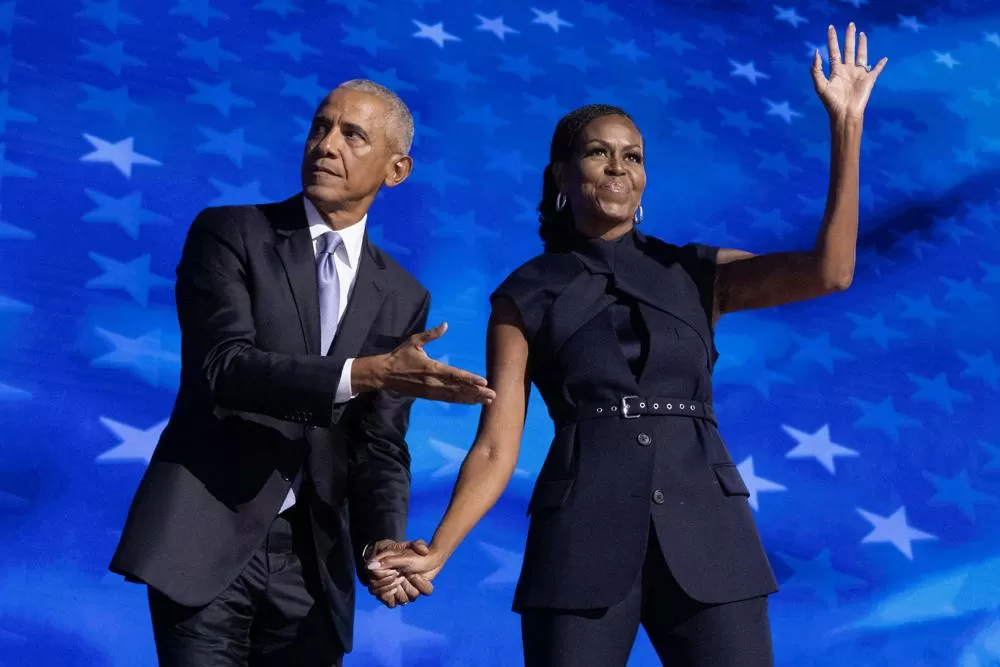 Trump diz que só viu ‘uma parte’ do vídeo racista contra Obama e Michelle
