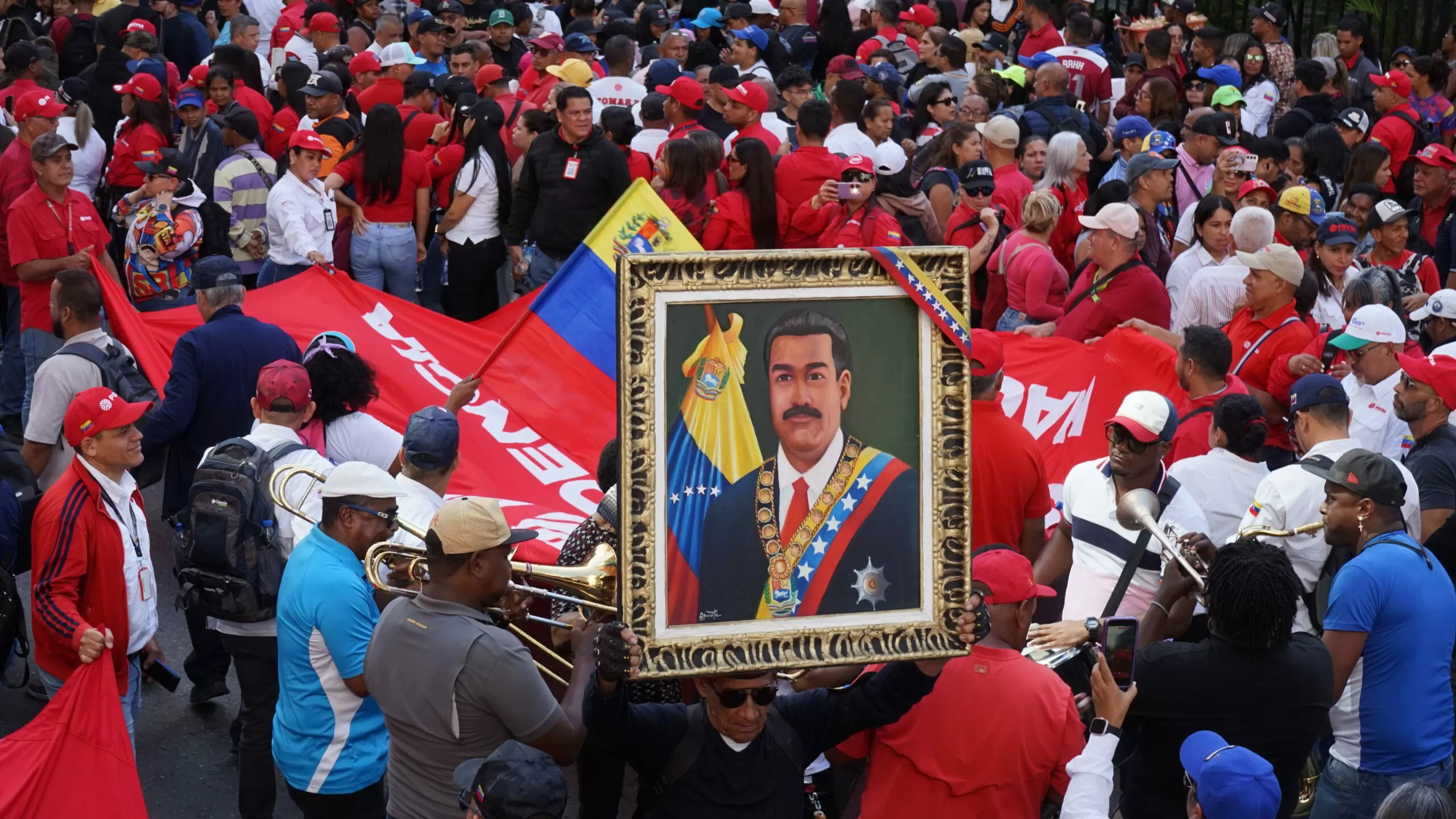 Venezuelanos marcham por libertação de Maduro e Cilia: ‘Temos esperança’