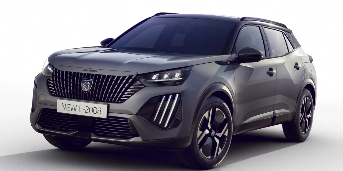 Novo Peugeot 2008 estreia em breve com visual de carro elétrico