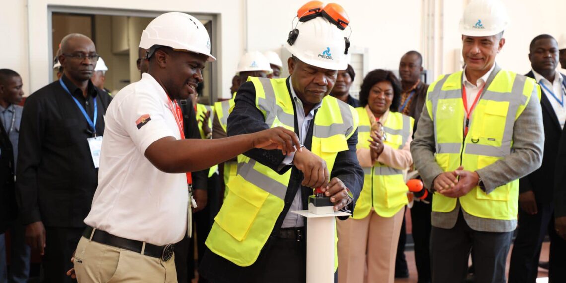 O PRESIDENTE DA REPÚBLICA JOÃO LOURENÇO INAUGURA HOJE A USINA HIDROELÉTRICA DA MATALA.