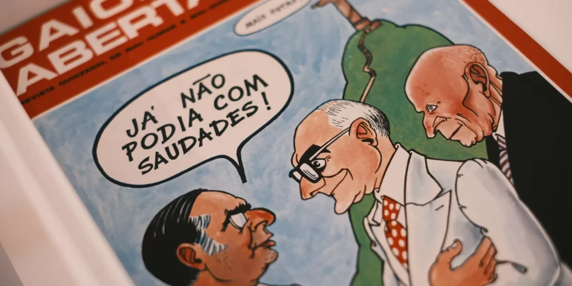 Exposição recorda desenho humorístico de imprensa no pós-25 de Abril de 1974