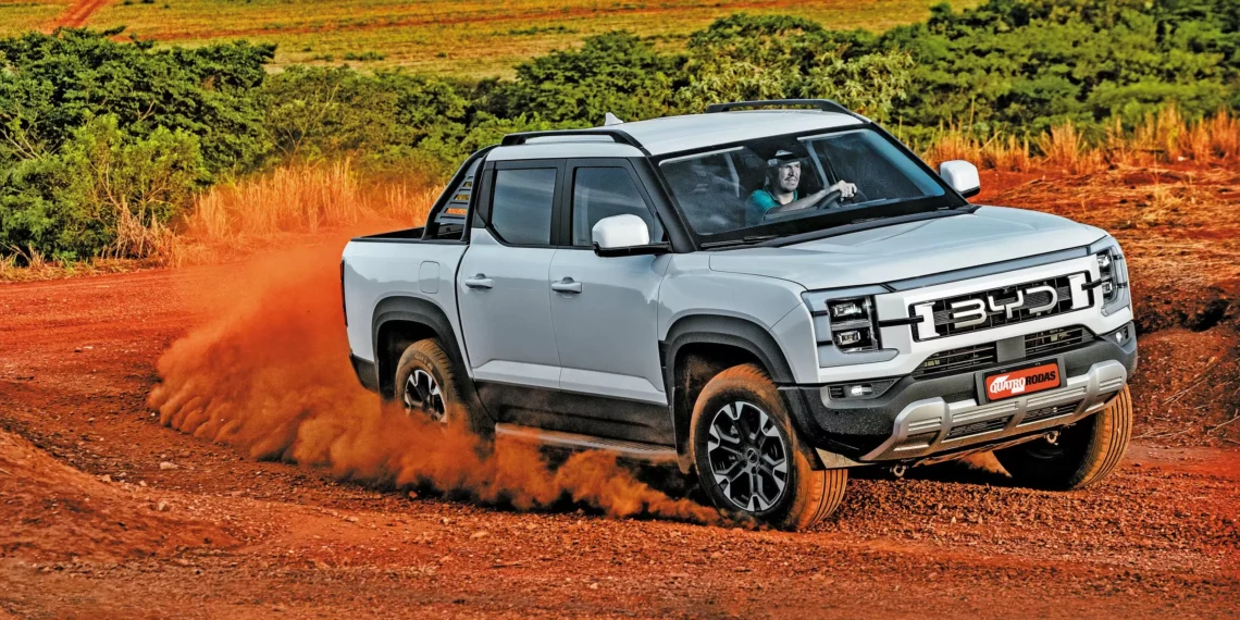 BYD Shark poderá ter versão mais potente e com maior capacidade de carga