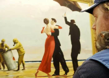 Obra de Banksy será leiloada por baixista dos Blink-182 (e vale milhões)