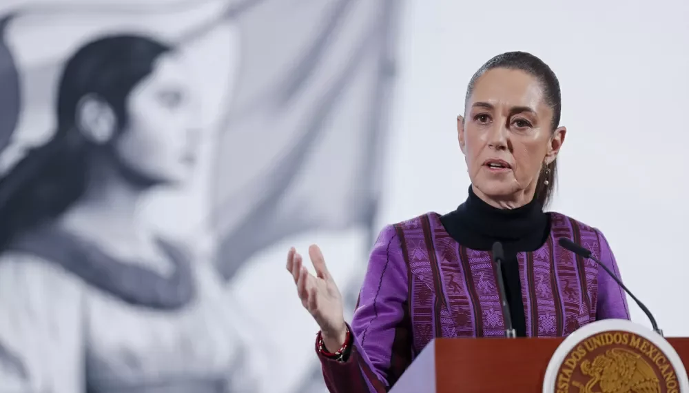 Claudia Sheinbaum agradece elogio de Trump sobre combate ao tráfico de drogas