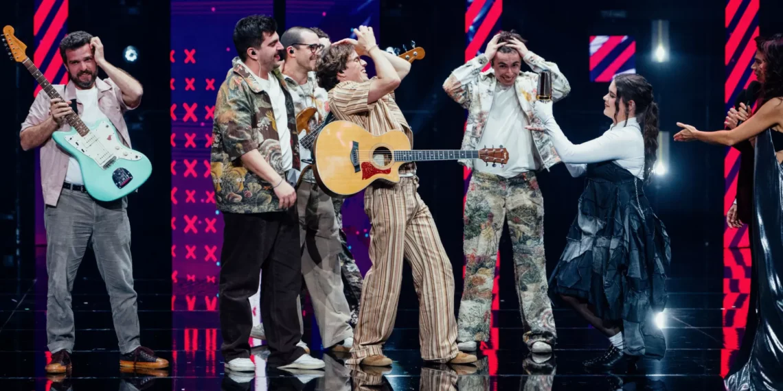 Da Madeira para a Eurovisão. As imagens da noite que deu vitória aos NAPA