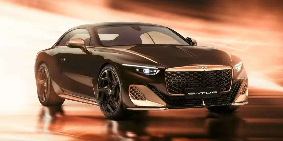 Bentley Batur exclusivo tem peças de ouro 18 quilates feitas com impressão 3D
