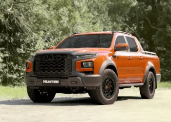 JAC lança Hunter híbrida que pode rodar 100 km como picape elétrica