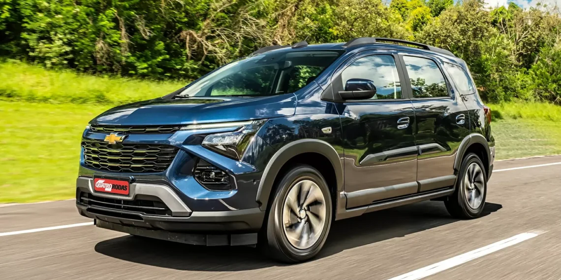 Chevrolet Spin 2026 está até R$ 5.500 mais cara; veja preços e equipamentos