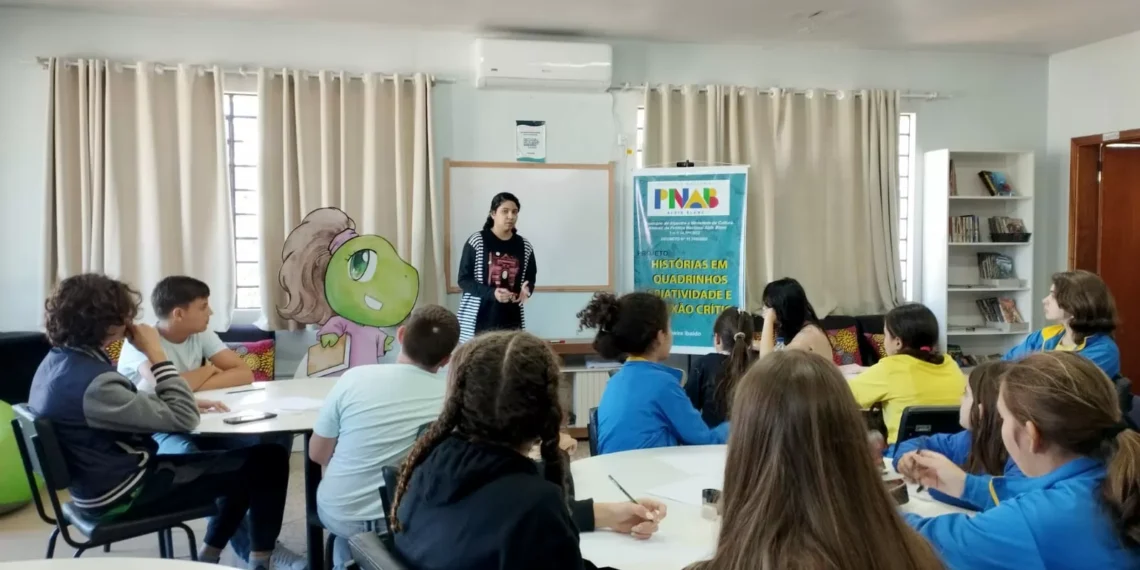 Lei Aldir Blanc viabiliza oficinas de quadrinhos em Alpestre (RS)