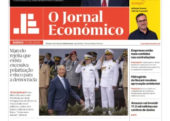 A primeira página do Jornal Económico de 11 de junho