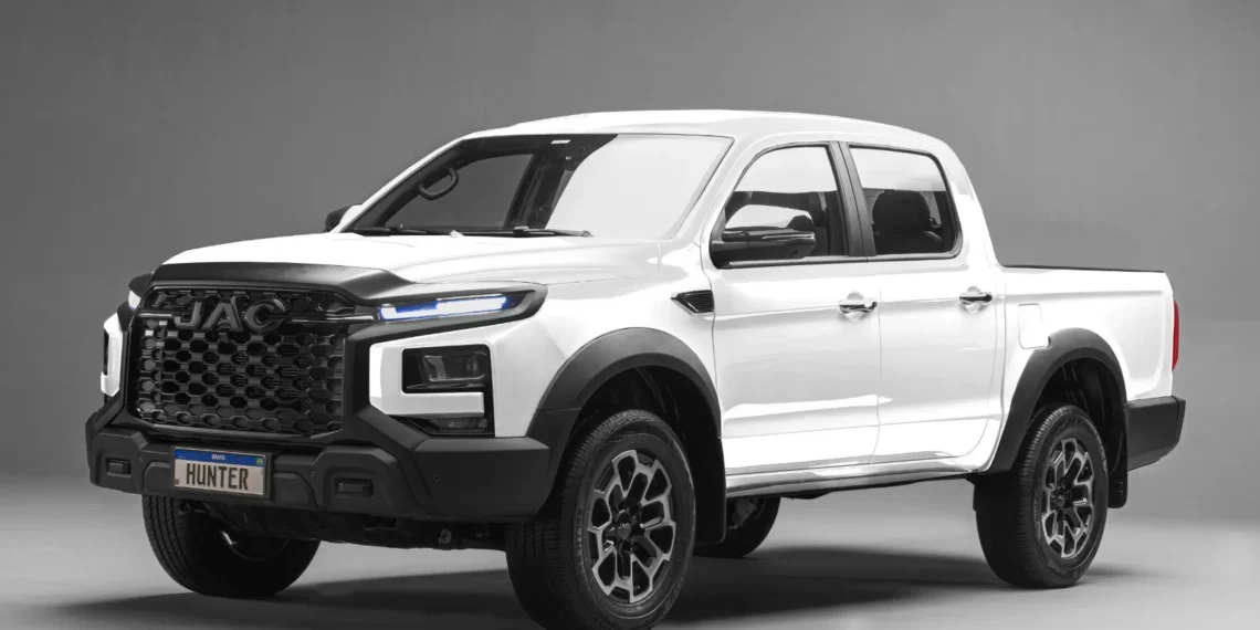 JAC Hunter 2026 ganha versão básica mais barata para vendas diretas