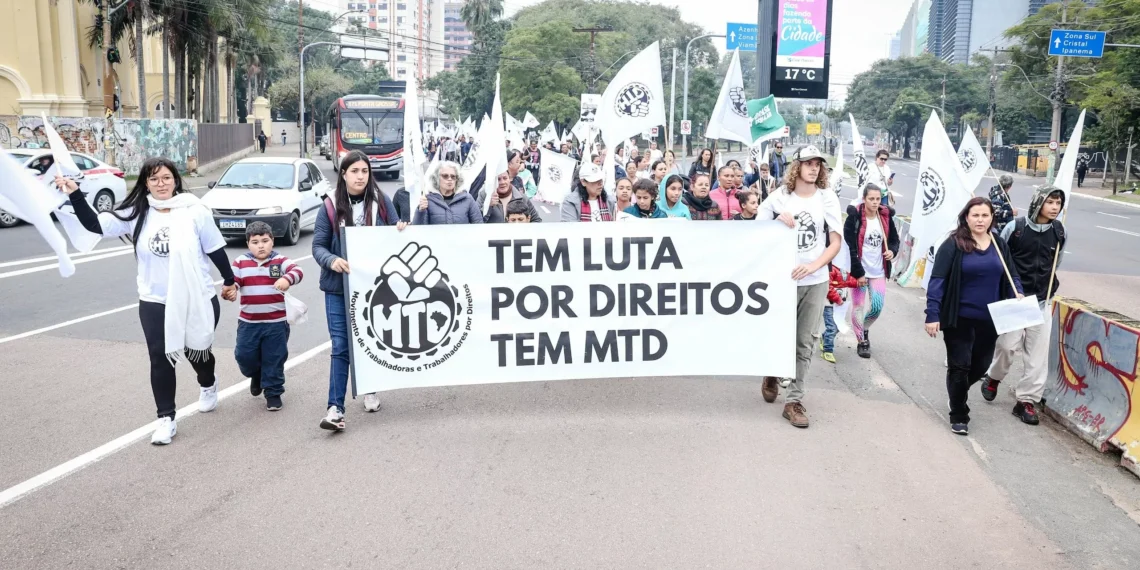 MTD encerra jornada nacional que marca seus 25 anos com caminhada em Porto Alegre
