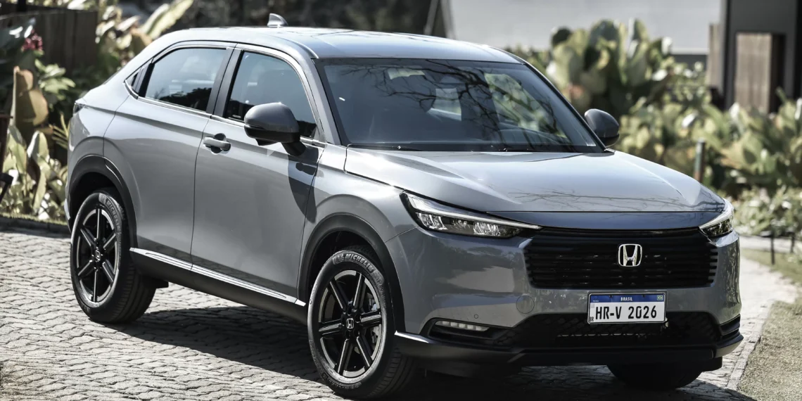 Honda HR-V 2026 está mais equipado e preço chega aos R$ 210.000