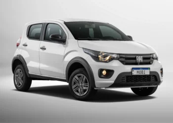 Fiat Mobi muda de novo e tem painel da Strada na linha 2026