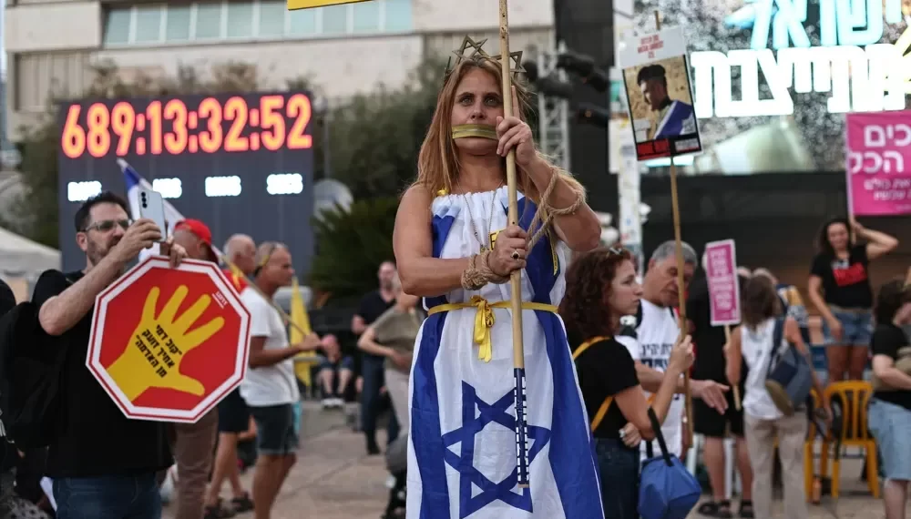 Manifestantes exigem em Israel acordo sobre reféns em Gaza