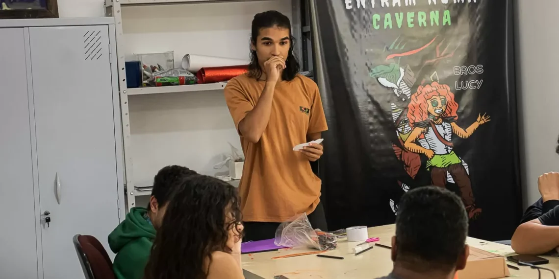 Ponto de Cultura Biguá oferece curso gratuito de criação de história em quadrinhos em Guaíba (RS)