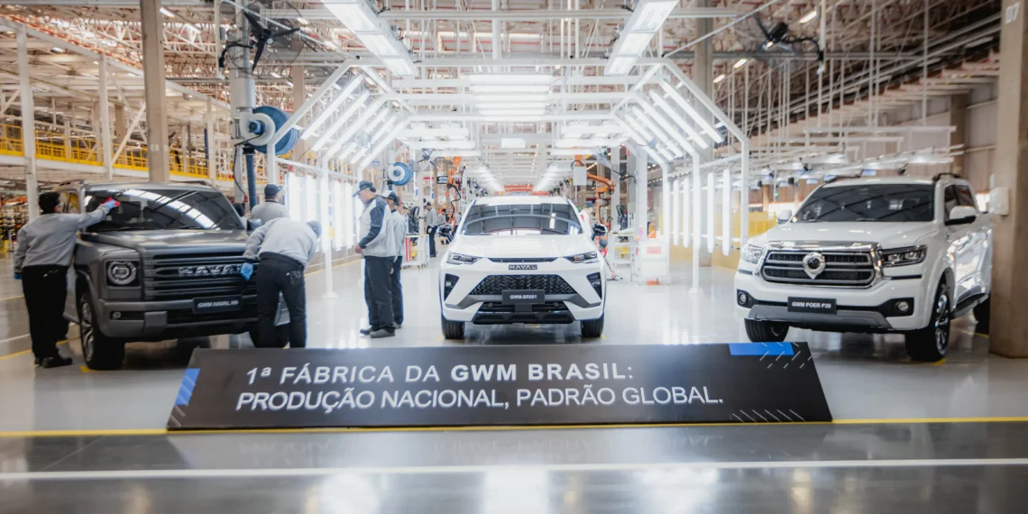 GWM inaugura fábrica no Brasil pronta para fazer híbridos e até picape a diesel