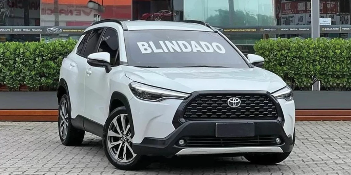 Toyota agora oferece garantia de 10 anos para carros blindados