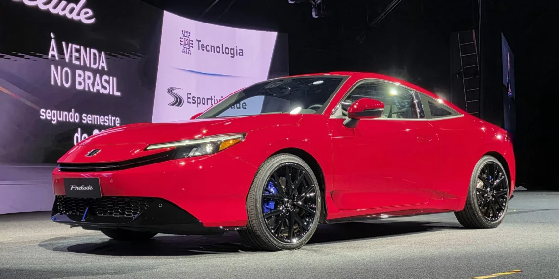 Honda Prelude chega ao Brasil em 2026 com motor de Civic e itens de Type-R