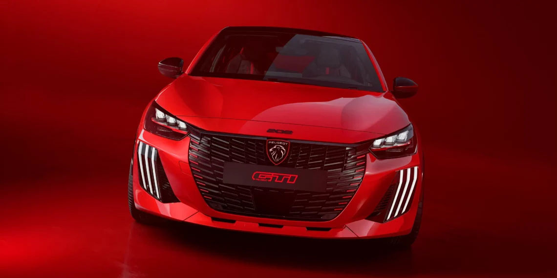 Peugeot E-208 GTi mais potente que o VW Golf GTI estará no Salão do Automóvel