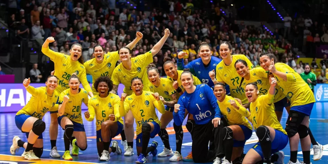 Brasil sobra diante de Cuba na estreia do Mundial de Handebol Feminino