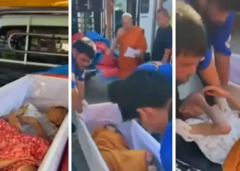 Mulher dada como morta acorda momentos antes de ser cremada na Tailândia