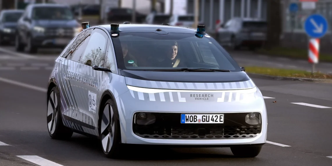 Volkswagen desenvolve carro autonomo para que o passageiro ‘não toque em nada’