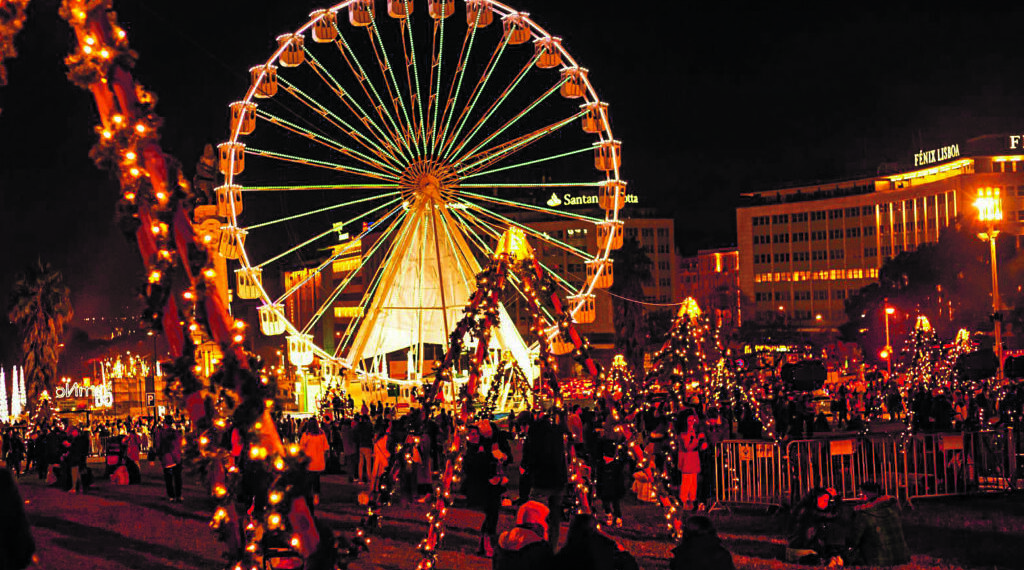 Luzes de Natal, negócios em alta