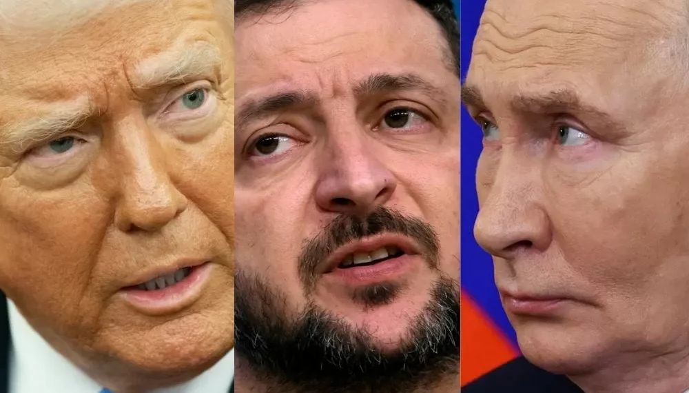 Trump conversa com Putin por telefone antes de reunião com Zelensky