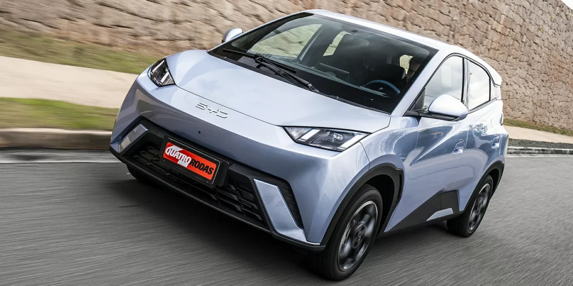 Puxada pela BYD, venda de carros importados no Brasil cresce 29,3%