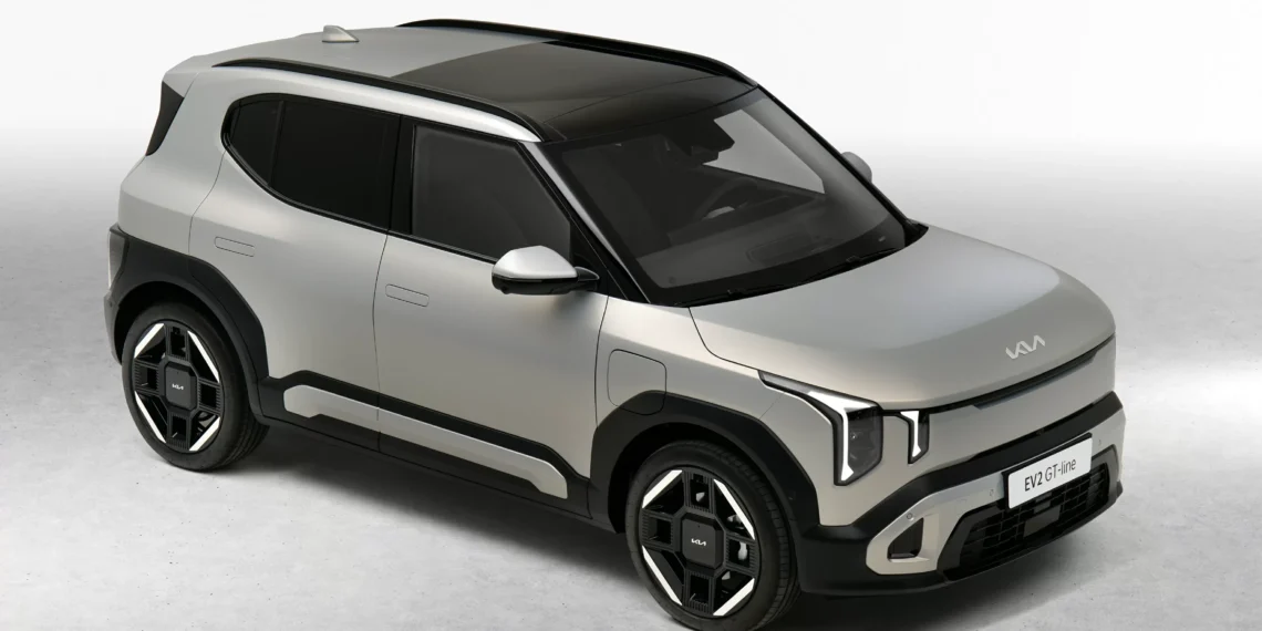 Kia EV2: novo SUV elétrico de entrada tem porte de VW Tera e roda 448 km por carga