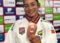 Jéssica Lima é bronze no 1º dia do Grand Slam de judô no Uzbequistão