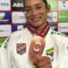 Jéssica Lima é bronze no 1º dia do Grand Slam de judô no Uzbequistão