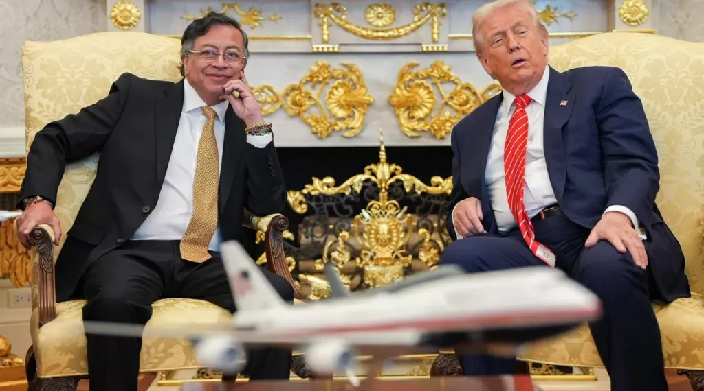 Trump diz estar ‘trabalhando’ com Petro no combate ao narcotráfico